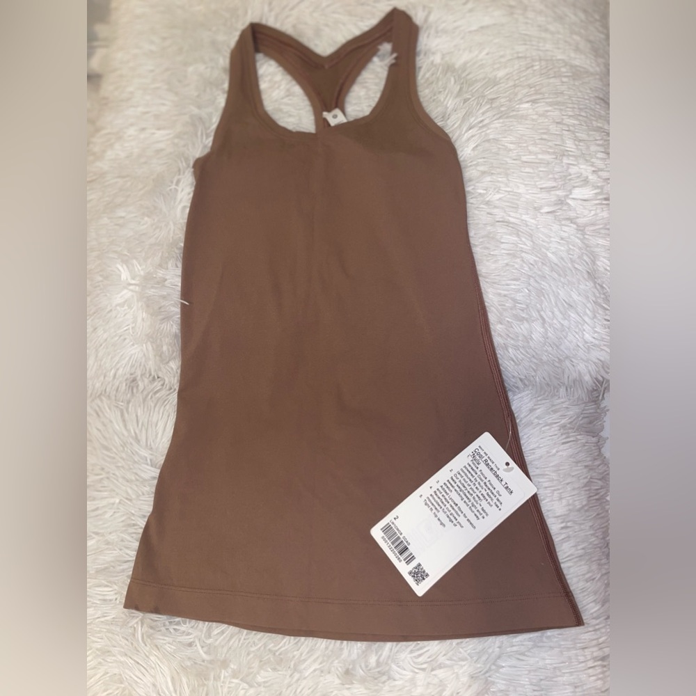 lululemon nulu racerback tank size 2
